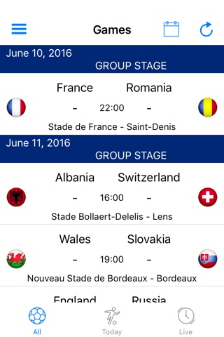 Euro 2016 FREE screenshot 2
