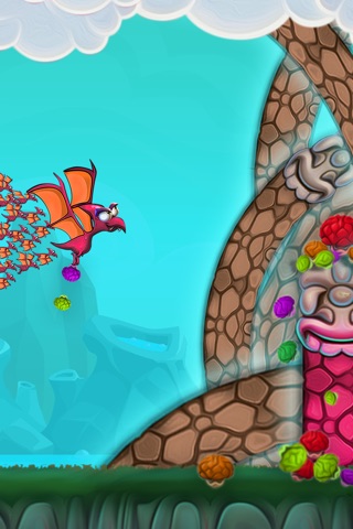 Bat dragon HD:free game 2 screenshot 3