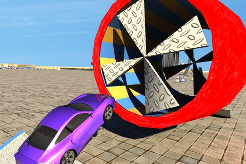Off Road Crazy Car Stunt Racing Games screenshot 2
