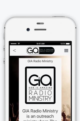 GIA Radio Ministry screenshot 2