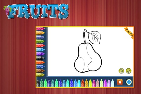 Coloring Book Fruits screenshot 4