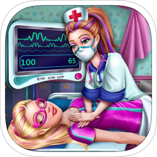 Supergirl Emergency Doctor Game Icon