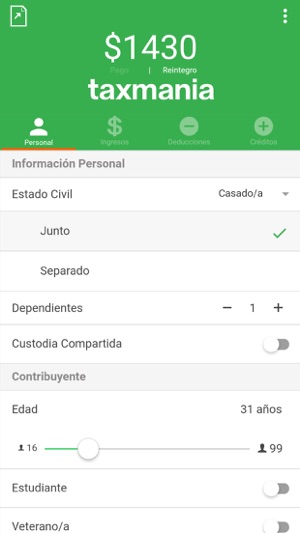 Taxmania Calculadora(圖1)-速報App