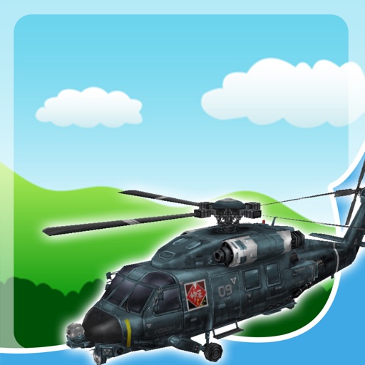 Helicopter Games for Little Boys - Flying Sounds & Puzzles Icon