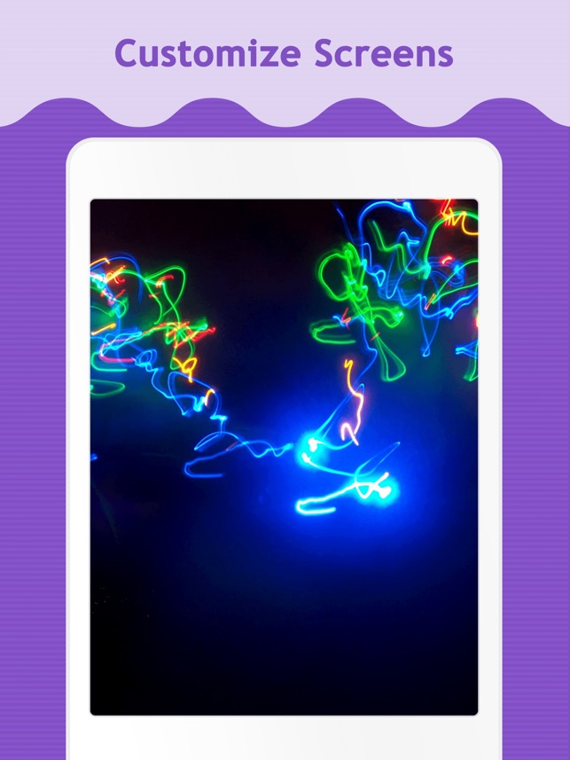 Neon Wallpapers for iPad(圖3)-速報App