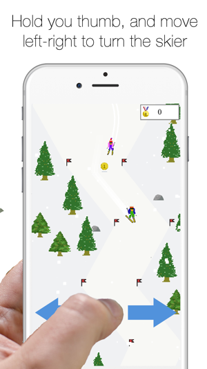 Yeti Run for SkiFree(圖2)-速報App