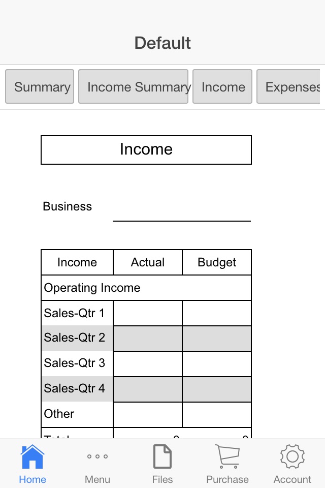 Business Budget Pro screenshot 3