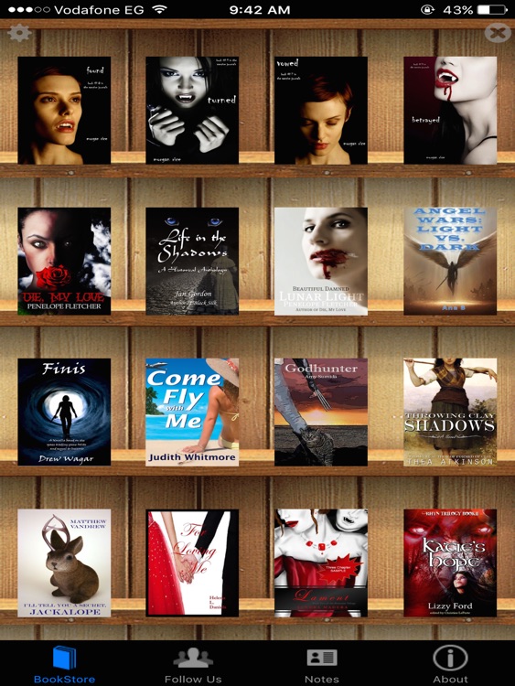 Romantic BookStore for iPad