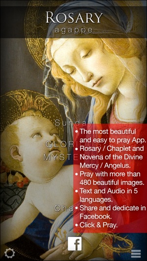 AgappeRosary Chaplet of Divine Mercy & Rosario(圖1)-速報App