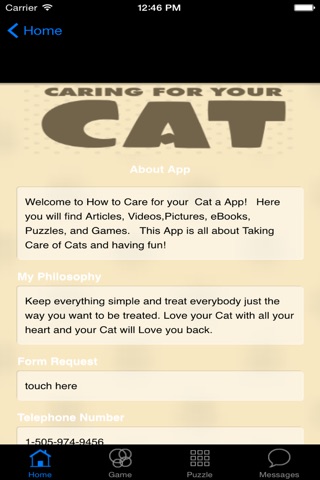 Caring for Cat screenshot 3