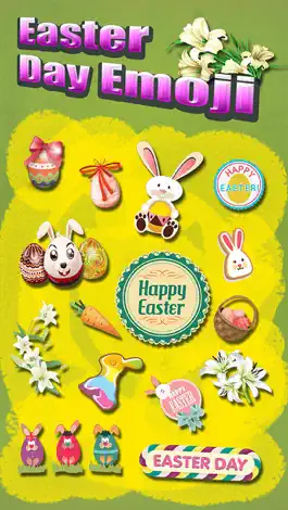 Game screenshot Happy Easter Emoji.s - Holiday Emoticon Sticker for Message & Greeting mod apk