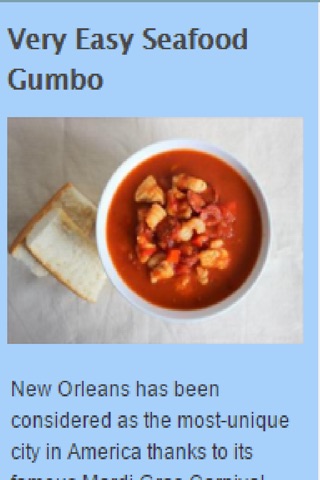Gumbo Recipes screenshot 3