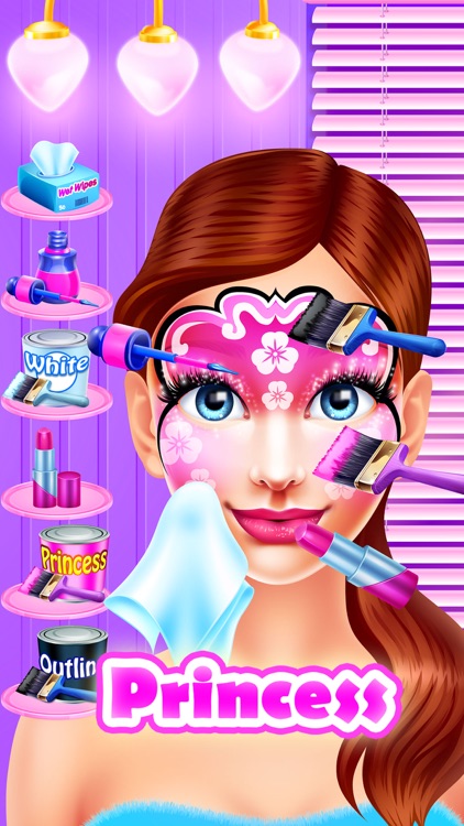 Face Paint Party Salon - Girls Makeup & Kids Games screenshot-3