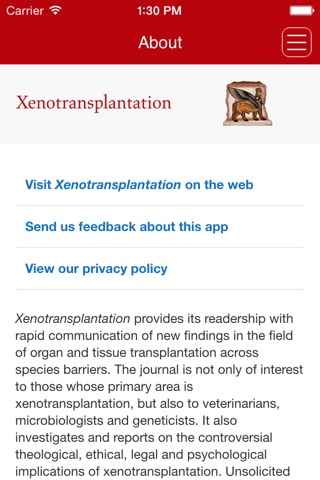 Xenotransplantation screenshot 3