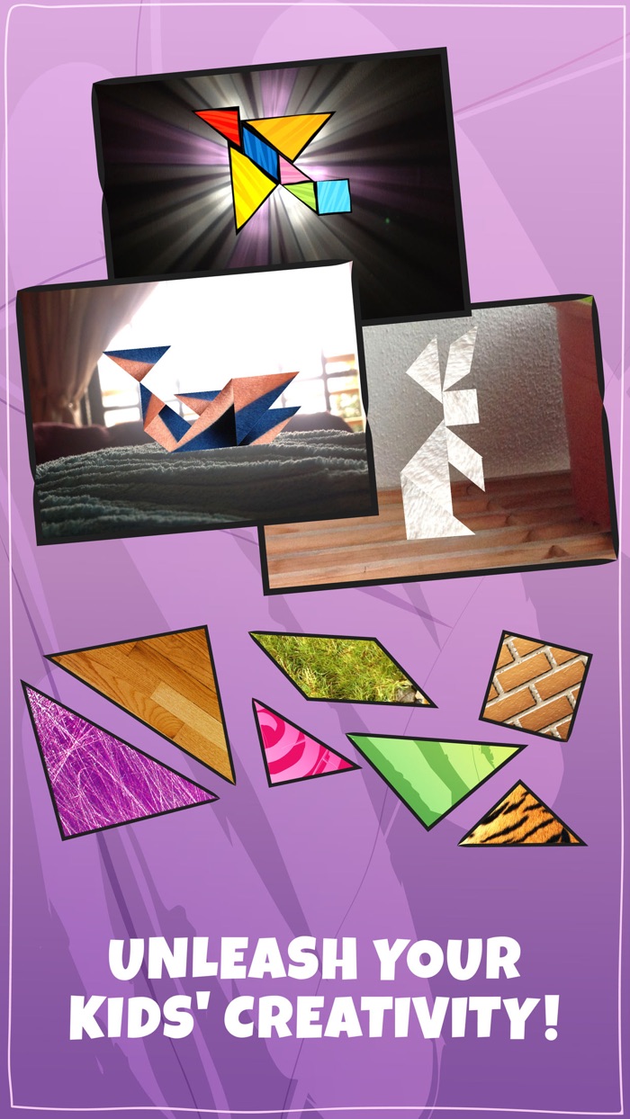 Kids Doodle  Discover Dance, Tangram Math Puzzle