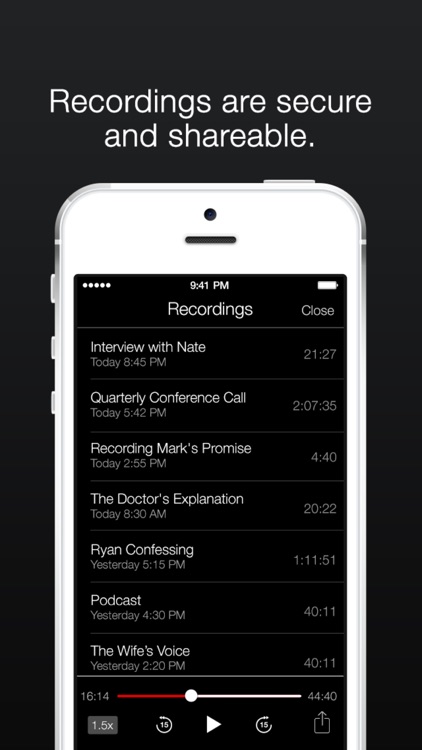 TapeACall Lite: Call Recorder screenshot-3