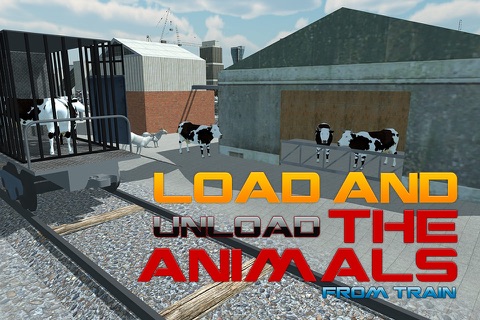 Animal Transport Train 3D – Cattle Transporter Simulation Game screenshot 4