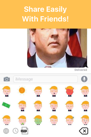 TRUMPMOJI - Keyboard Emoji App screenshot 2
