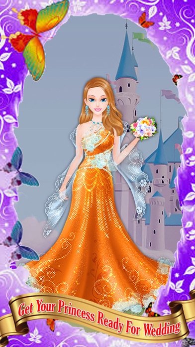 How to cancel & delete Princess wedding makeover salon : amazing spa, makeup and dress up free games for girls from iphone & ipad 4