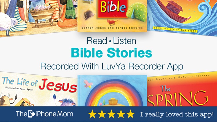 101 Christian Books LuvYa Listener for Kids – Listen your recorded Children's Bibles, Devotions and Prayers