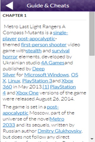 PRO - Metro Last Light Rangers a Compass Mutants Game Version Guide screenshot 2