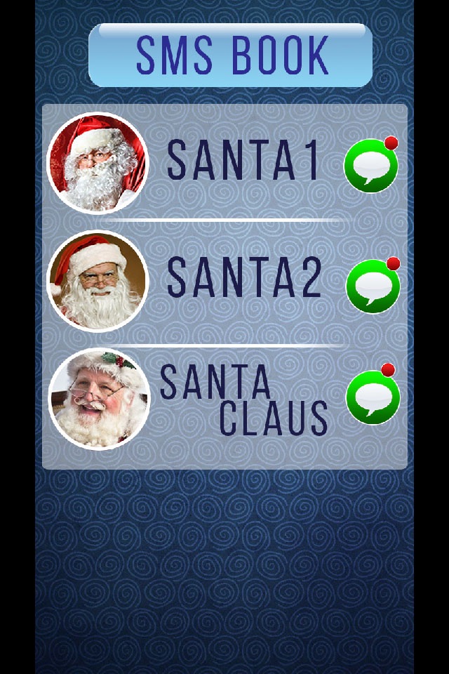 Fake SMS Santa Joke screenshot 2