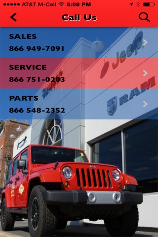 Sawyer Motors Chrysler Dodge Jeep screenshot 4