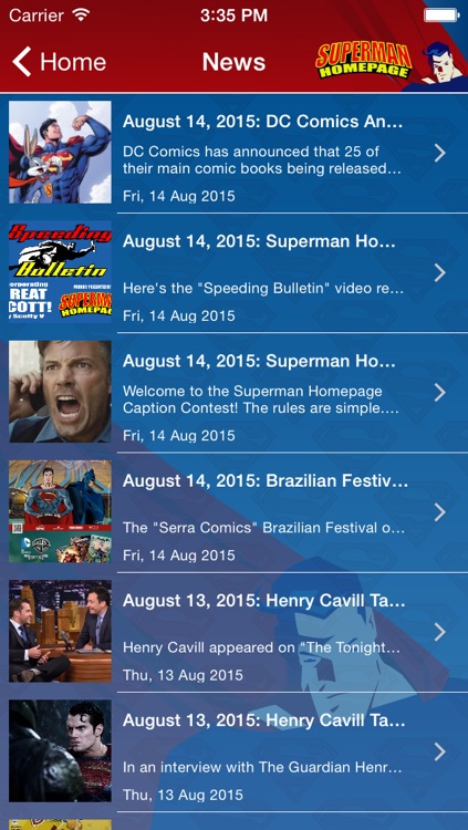 Superman Homepage