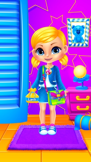 Mia goes to School - Preschool Salon & Kids Games(圖2)-速報App