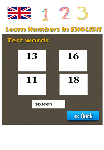 Learn Numbers in English Language screenshot 2