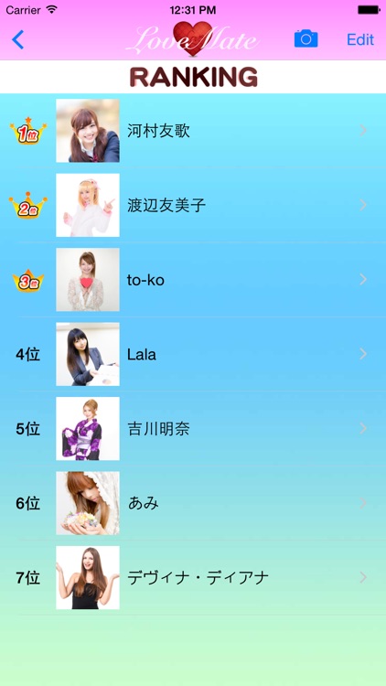 LoveMate -ranking-