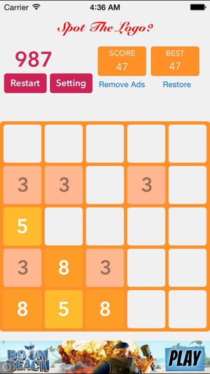 2048 - Fibonacci Version