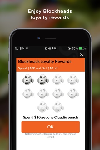 Blockheads Restaurant App: Cheap margaritas, big burritos screenshot 2