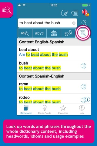 Inglés <-> Español Richmond Compact Diccionario screenshot 2