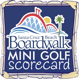 Santa Cruz Beach Boardwalk Mini Golf Scorecard