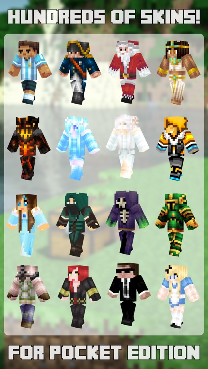 Skins Free for Minecraft PE - Best Skins for Pocket Edition!