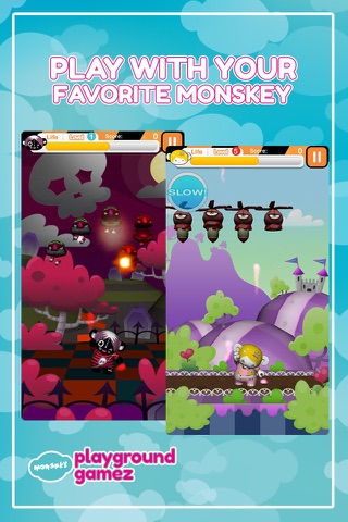 Monskey the game! Lite screenshot 3