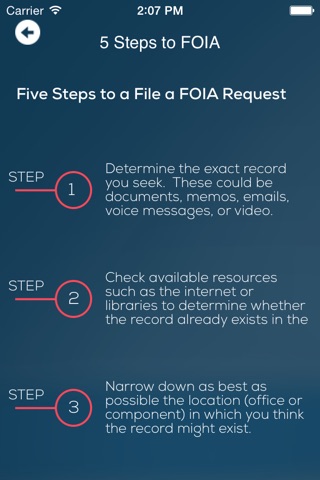 e-FOIA screenshot 2