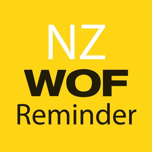 NZ WOF Reminder iOS App