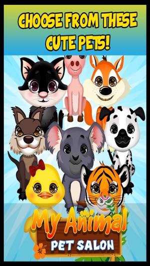 My Cute Pet Animal Fashion Salon & Spa - Free Makeover Games(圖1)-速報App