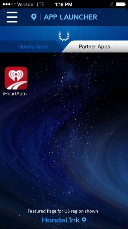 HondaLink App Launcher