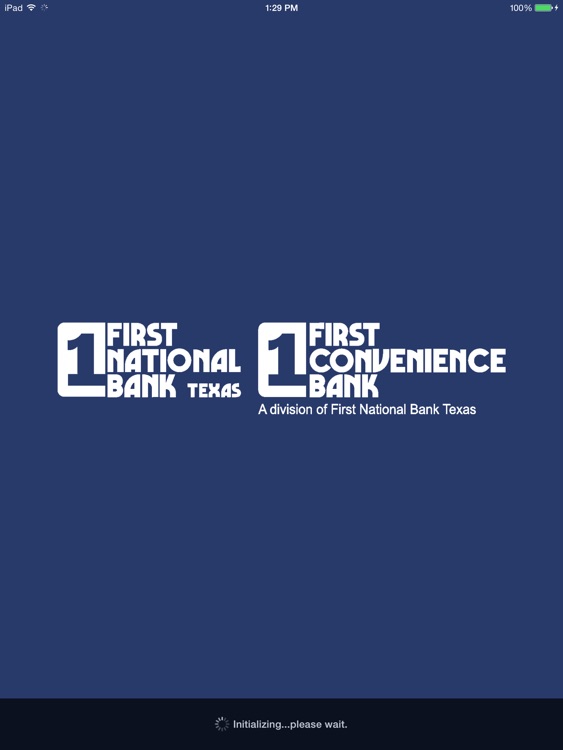FNBT and FCB Mobile Banking for iPad