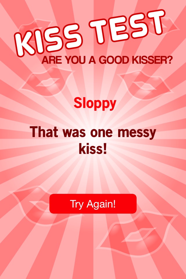 Kiss Test - Are You a Good Kisser? screenshot 4