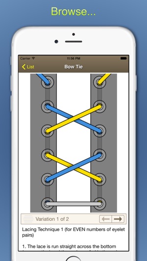 Ian's Laces - How to tie and lace shoes (Lite)(圖2)-速報App