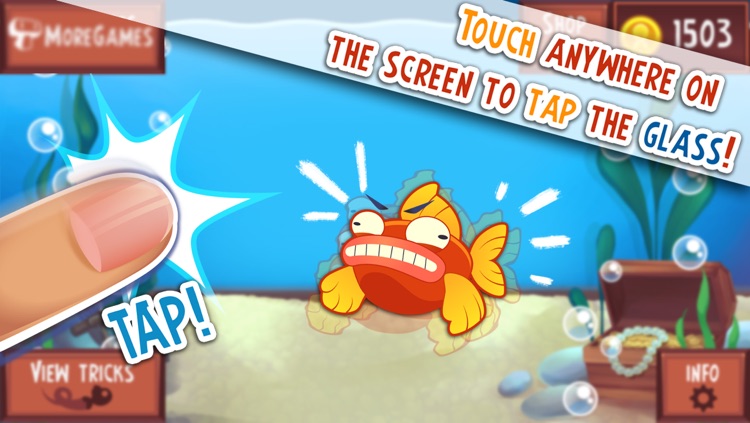 Don't Tap the Glass! Game of the Cranky and Moody Fish
