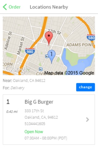 Big G Burger screenshot 2
