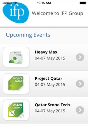 IFP Events screenshot 2