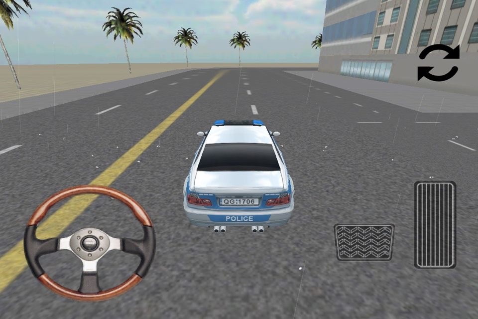 Police Car Driving 3D Simulator screenshot 2