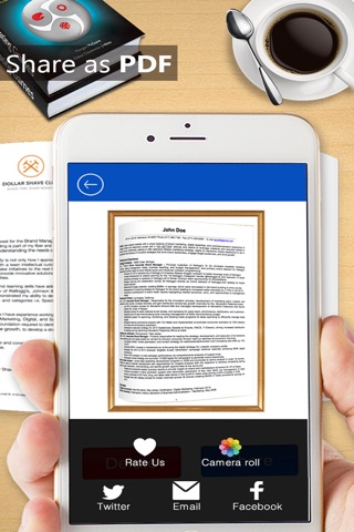 Pocket Scanner - Quickly Scan Business Documents, Books, Receipts, Images FREE screenshot 4