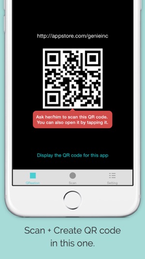 QReation - QR code generator/scanner for